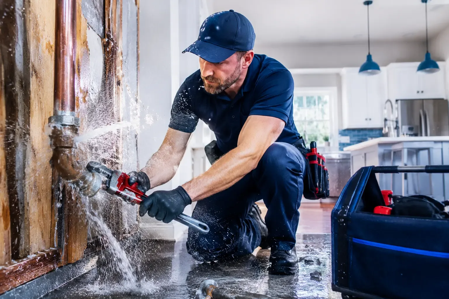 Local emergency pipe repair professionals in Landis, NC